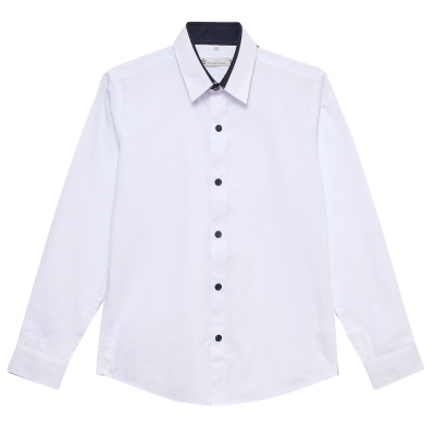 Рубашка школьная для мальчика Deloras С71783 белая 1